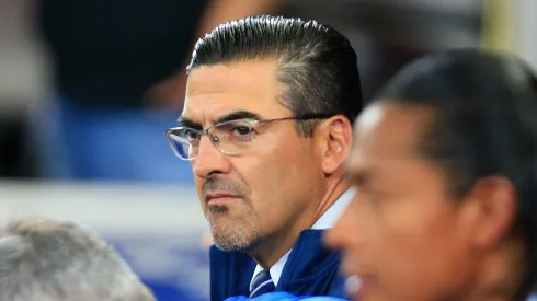 Joaquín Moreno, DT de Cruz Azul.