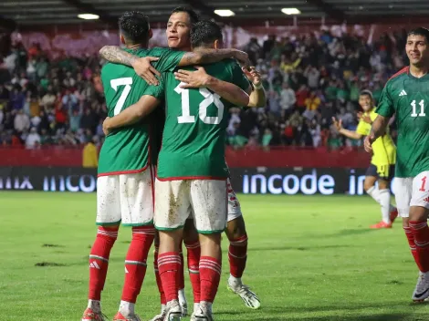 Loz cruzazulinos titulares en la victoria de México Sub-23