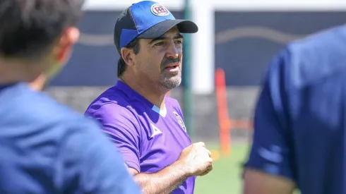Joaquín Moreno. DT de Cruz Azul.