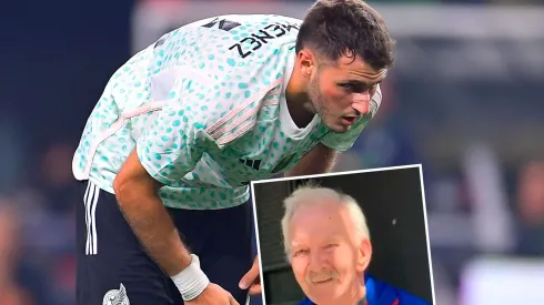 El ex jugador de los cementeros publicó mensajes en redes sociales para despedirse de su abuelo.