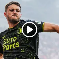 ¡Santiago Giménez marca su tercer doblete en la temporada!