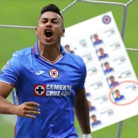 Iván Morales es titular con la Sub-23 de Cruz Azul