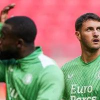 Santi Giménez se agranda tras su primer hat-trick con el Feyenoord