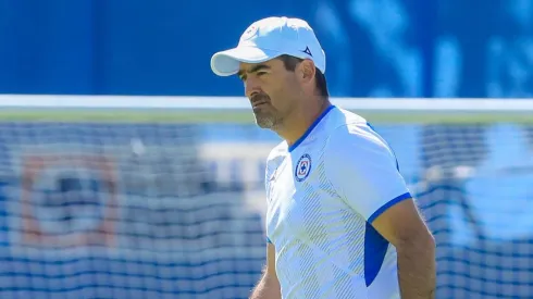 Joaquín Moreno, DT de Cruz Azul.