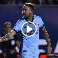 Carlos Rotondi marca su tercer gol con Cruz Azul