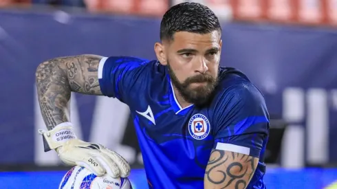 Andrés Gudiño, jugador de Cruz Azul.