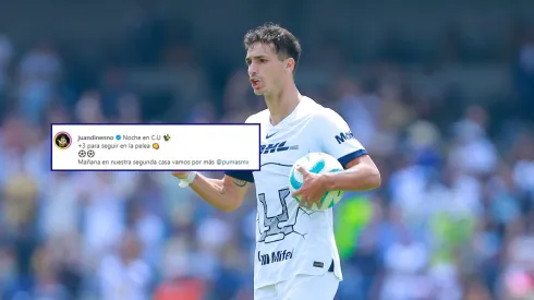 La publicación de Juan Dineno que calentó la previa del Cruz Azul vs. Pumas