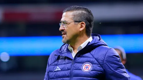 Joaquín Moreno, DT de Cruz Azul.
