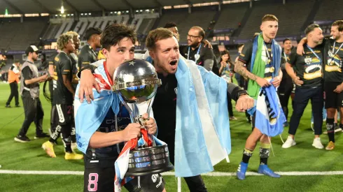 Martín Anselmi ganó la Copa Sudamericana con Independiente del Valle.