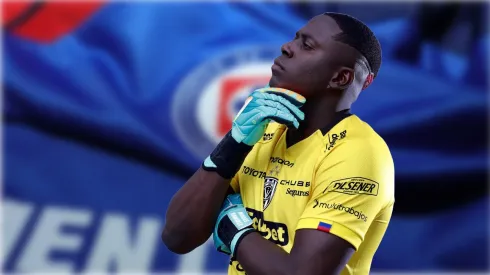 Moisés Ramírez, portero titular de Independiente del Valle.