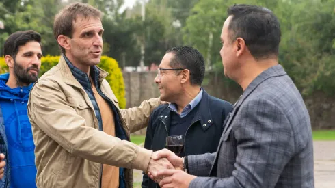 Iván Alonso con Víctor Manuel Velázquez.