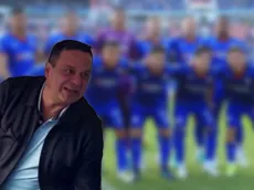 El presidente de Cruz Azul está presente en el Estadio Azul