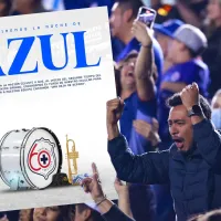 La afición de Cruz Azul prepara un colorido recibimiento para el equipo en el Estadio Azul