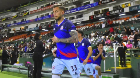 Gonzalo Piovi falló un penal ante Santos.