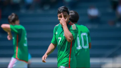 Amaury Morales firmó dos goles con el Tri.