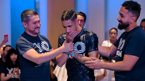 Uriel Antuna fue bautizado: este fue su emotivo mensaje