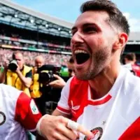 Santiago Giménez: los 3 títulos que pelea con el Feyenoord en Europa