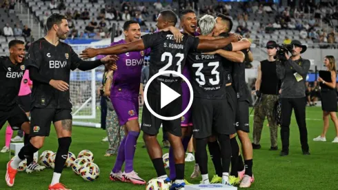 Así festejó Gonzalo Piovi tras ganar el Skills Challenge