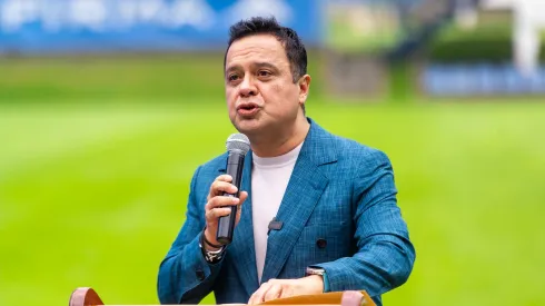 El mandamás de los cementeros presenció in situ la victoria de los suyos sobre los Pumas de la UNAM.