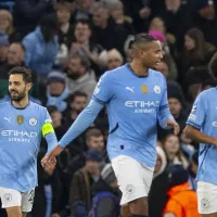 Para enmarcar: La cara de este defensor del City tras el gol de Giménez en Liga de Campeones