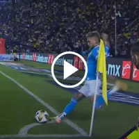 ¡Era para cerrar el estadio! Gonzalo Piovi casi marca un gol olímpico en Cruz Azul vs. América