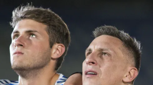 El canterano de Cruz Azul tuvo que aclarar las palabras de su padre en las que habló del futuro del delantero.