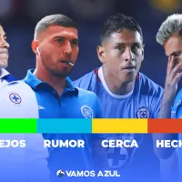 Semáforo de Cruz Azul: Cómo están las bajas de Cándido, Piovi, Escobar, Romo y Vargas