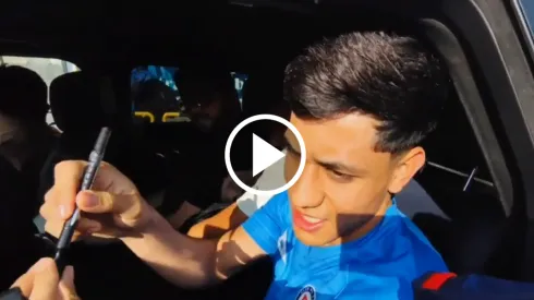 El futbolista mexicano llegó a La Noria y pasó los respectivos exámenes médicos antes de su anuncio oficial como nuevo jugador de La Máquina.