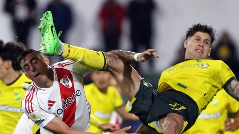 El defensor argentino todavía no ha podido hacer pie y ahora River se querría deshacerse de sus servicios.