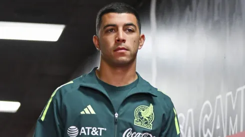 Erik Lira anotó con el Tri pero mantiene los pies sobre la tierra.