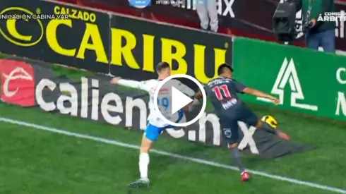 El juez principal del partido anuló un gol en el último instante y que supondría el empate a 3 de los fronterizos.