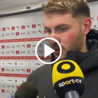 Santiago Giménez rompió el silencio: Sus primeras palabras tras su debut con el AC Milan