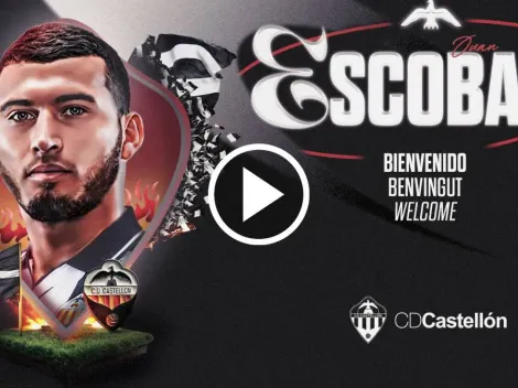 Juan Escobar fue presentado oficialmente en su nuevo equipo