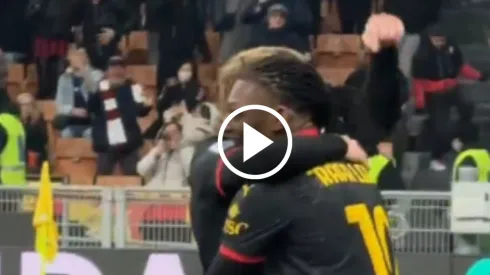 El canterano de Cruz Azul cayó como anillo al dedo en el vestidor del AC Milan. Su gesto como Leao lo deja claro.