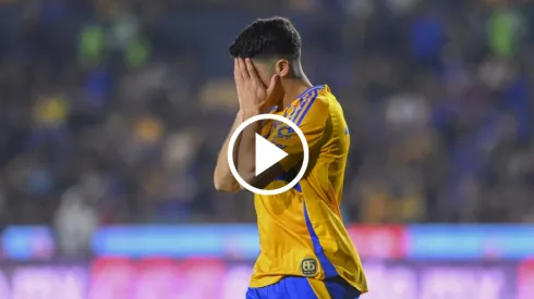 El delantero argentino fue expulsado después de un pisotón durísimo contra el golero colombiano de Cruz Azul.