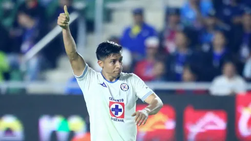 Ángel Sepúlveda en el juego entre Cruz Azul y Mazatlán, en la fecha 10 del Clausura 2025.