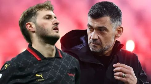 Sérgio Conceição se refirió al presente de Santiago Giménez en Milan