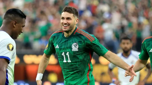 Santi Giménez anotó el gol que le dio a México la Copa Oro 2023.