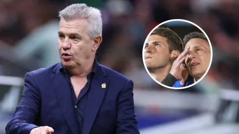 Javier Aguirre habló directamente de Santi Giménez.