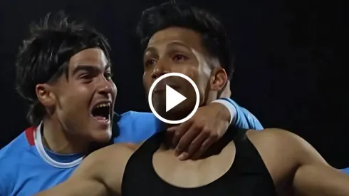 No se vio por TV: la toma inédita del gol de Ángel Sepúlveda