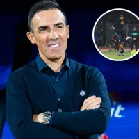 El abrazo de Vicente Sánchez a Ángel Sepúlveda que mató los rumores de la interna en Cruz Azul