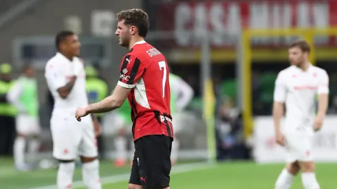 El delantero mexicano rompió una sequía de dos meses sin convertir ningún tanto con el cuadro rossoneri.