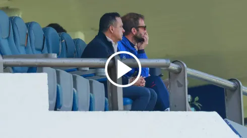 Alonso y Velázquez estuvieron en el entrenamiento de Cruz Azul