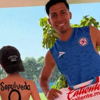 Quiebra el alma: Ángel Sepúlveda le cumplió el sueño a un pequeño aficionado de Cruz Azul