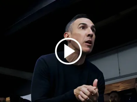 Así fue la última arenga de Vicente Sánchez como DT de Cruz Azul