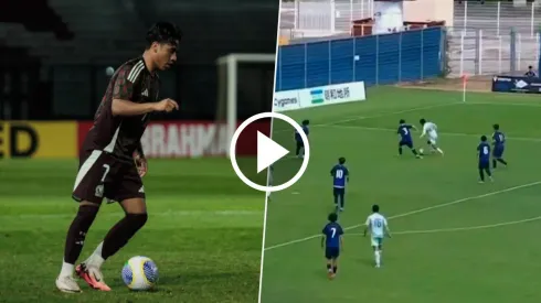 Amaury Morales dio una asistencia clave para México en el Torneo Maurice Revello