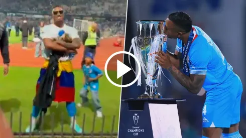 Publicaron un inédito video de Willer Ditta en medio de los festejos de Cruz Azul.