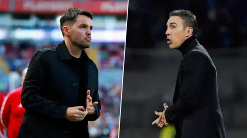 Nicolás Larcamón se acordó de Vicente Sánchez en su presentación ocmo DT de Cruz Azul.