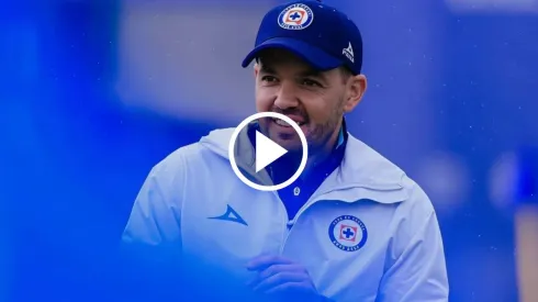 La reacción de Nicolás Larcamón al gran recibimiento de la afición