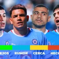 Semáforo de Cruz Azul: Cómo están las bajas de Toro Fernández, Erik Lira, Lolo Faravelli y Giakoumakis